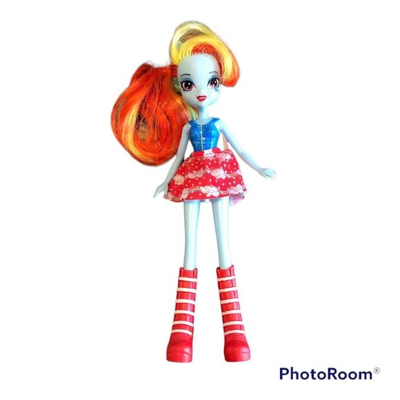 Hasbro My Little Pony Equestria Girls Rainbow Dash Doll Toy Gift Pretend Play - Picture 1 of 7